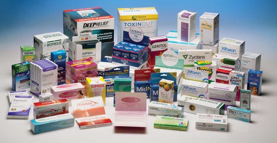 Pharmaceutical Folding Cartons
