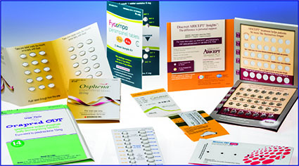 Blistering Insert R1 Blister packaging samples